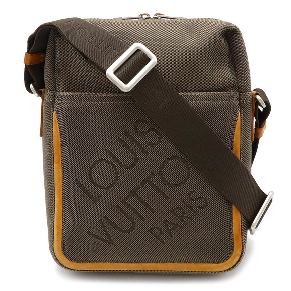 Louis Vuitton Damier Geant Citadan Shoulder Bag Canvas Tail khaki Green - Picture 1 of 8